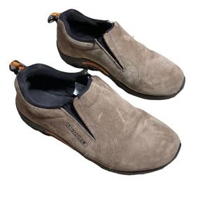 Merrell Jungle Moc Kids Leather Outdoor Shoes 6.5m